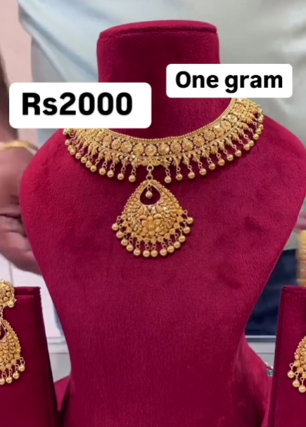 Punjabi set with bangle