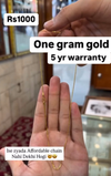 1gm Gold chain.